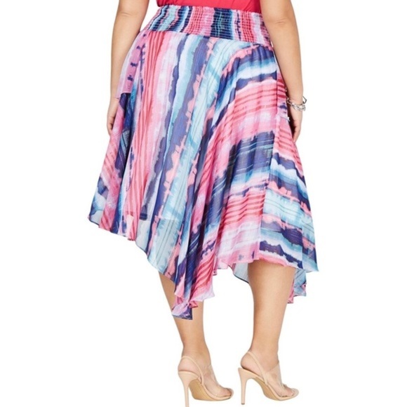 New INC Plus Asymmetric Midi Skirt​ - Picture 2 of 2